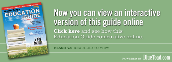 Click here to view an interactive version of the Greater Tampa Education Guide.