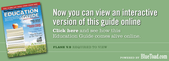 Click here to view an interactive version of the Northeast Florida Education Guide.
